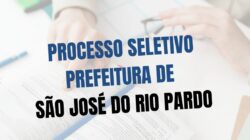 Prefeitura de São José do Rio Pardo – SP abre seleção; até R$ 13,8 mil