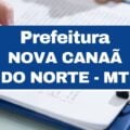 Prefeitura de Nova Canaã do Norte – MT abre 95 vagas; até R$ 4,3 mil