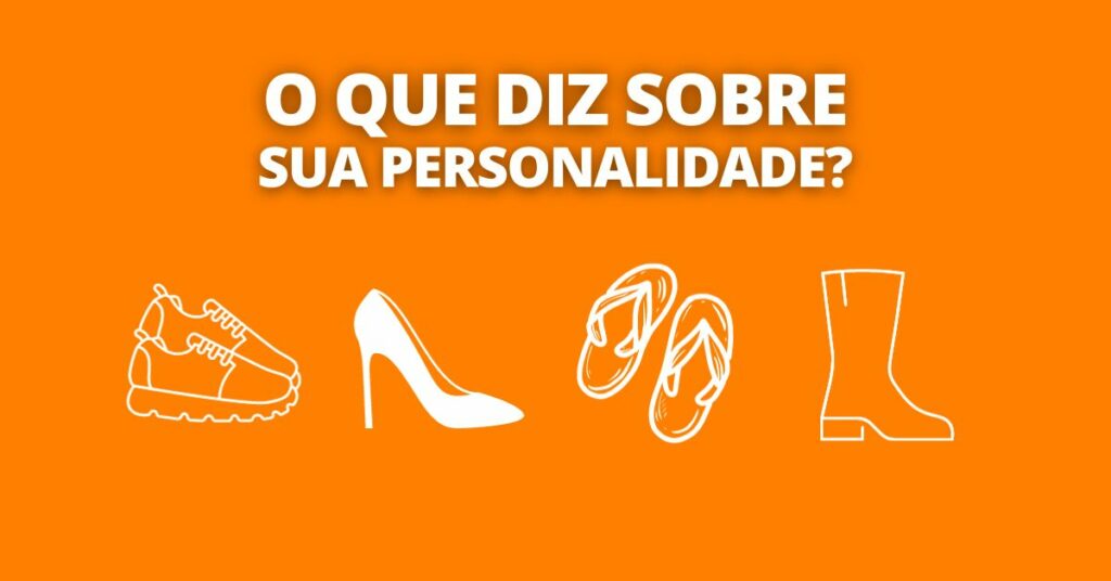 É possível ler: o que diz sobre sua personalidade? Abaixo, desenhos de sapatos diversos