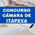 Concurso Câmara de Itapeva – SP abre vagas em edital; R$ 3,4 mil a R$ 6,3 mil