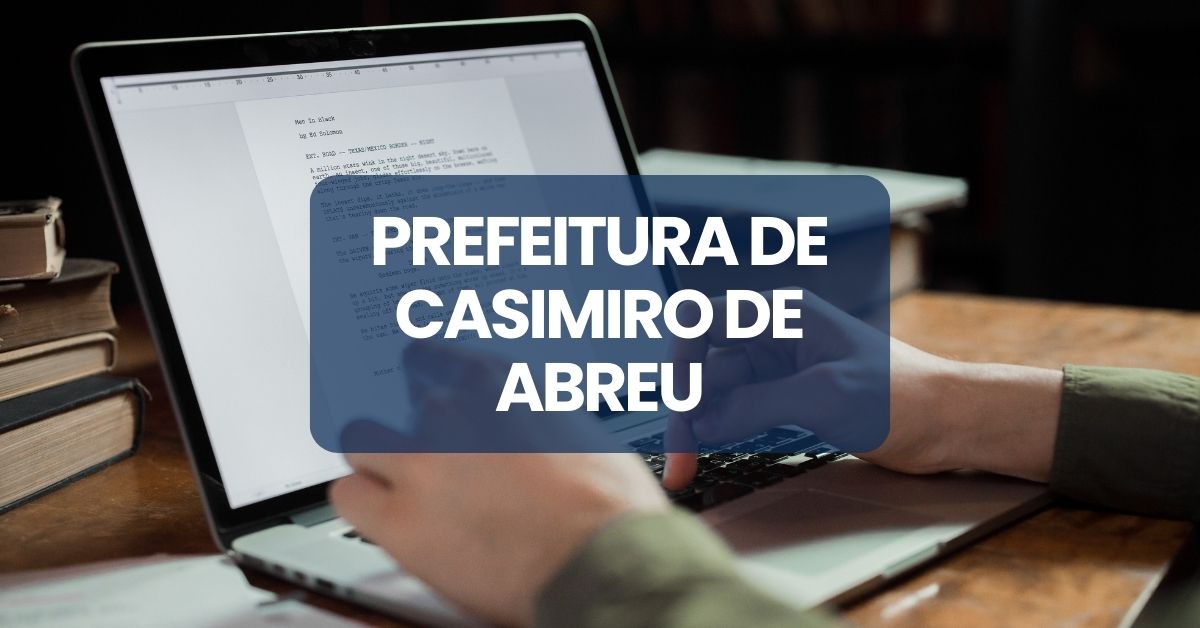 Concurso Prefeitura de Casimiro Abreu, Prefeitura de Casimiro Abreu, edital Prefeitura de Casimiro Abreu, vagas Prefeitura de Casimiro Abreu.