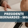 Concurso Prefeitura de Presidente Bernardes – MG: edital retificado; até R$ 12 mil