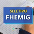 FHEMIG – MG abre vagas em processo seletivo; até R$ 5,5 mil