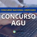 Concurso AGU CNU: 400 vagas; iniciais de até R$ 8,6 mil