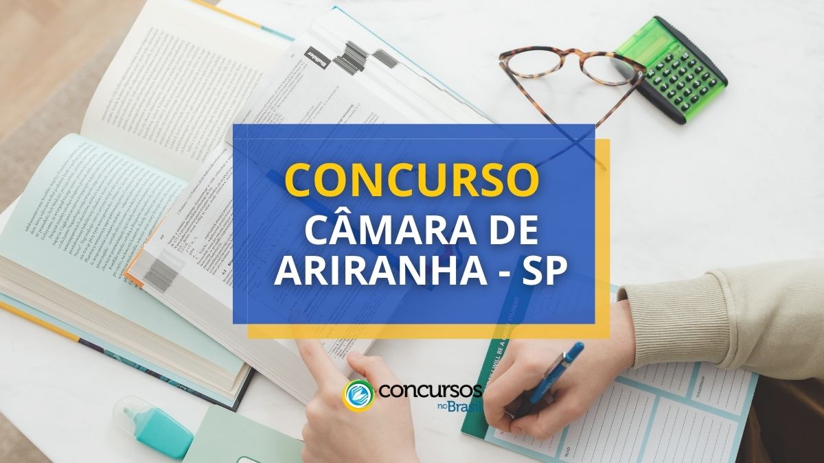 Concurso Câmara de Ariranha, Câmara de Ariranha, edital Câmara de Ariranha, vaga Câmara de Ariranha.