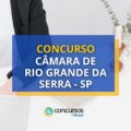 Concurso Câmara de Rio Grande da Serra - SP: até R$ 4,9 mil