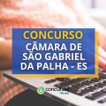 Concurso Câmara de São Gabriel da Palha – ES publica edital