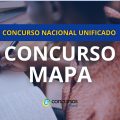 Concurso MAPA CNU: 520 vagas; ganhos de até R$ 15,8 mil