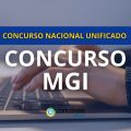 Concurso MGI CNU: mais de 1.600 vagas; até R$ 20 mil