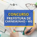 Concurso Prefeitura de Carneirinho – MG abre 234 vagas