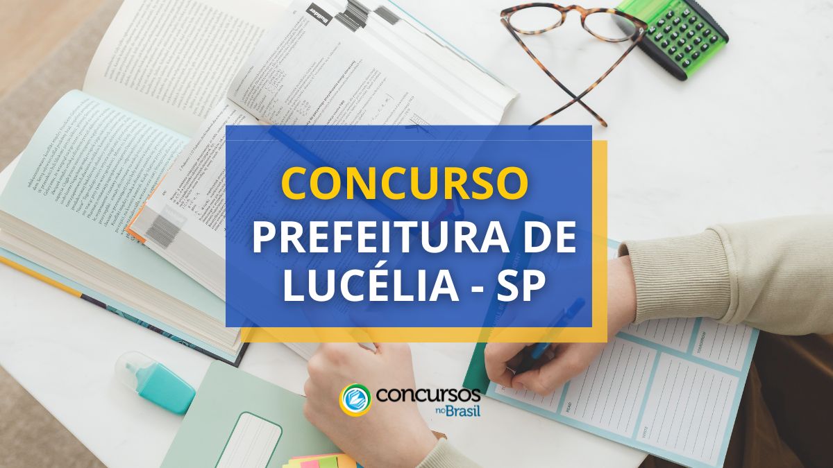 Torneio Prefeitura de Lucélia – SP: vagas no magistério