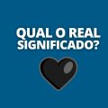 Sombrio: qual é o real significado do emoji de coração preto?