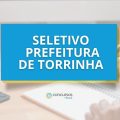 Prefeitura de Torrinha – SP abre vagas em processo seletivo