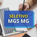 MGS MG anuncia edital de processo seletivo