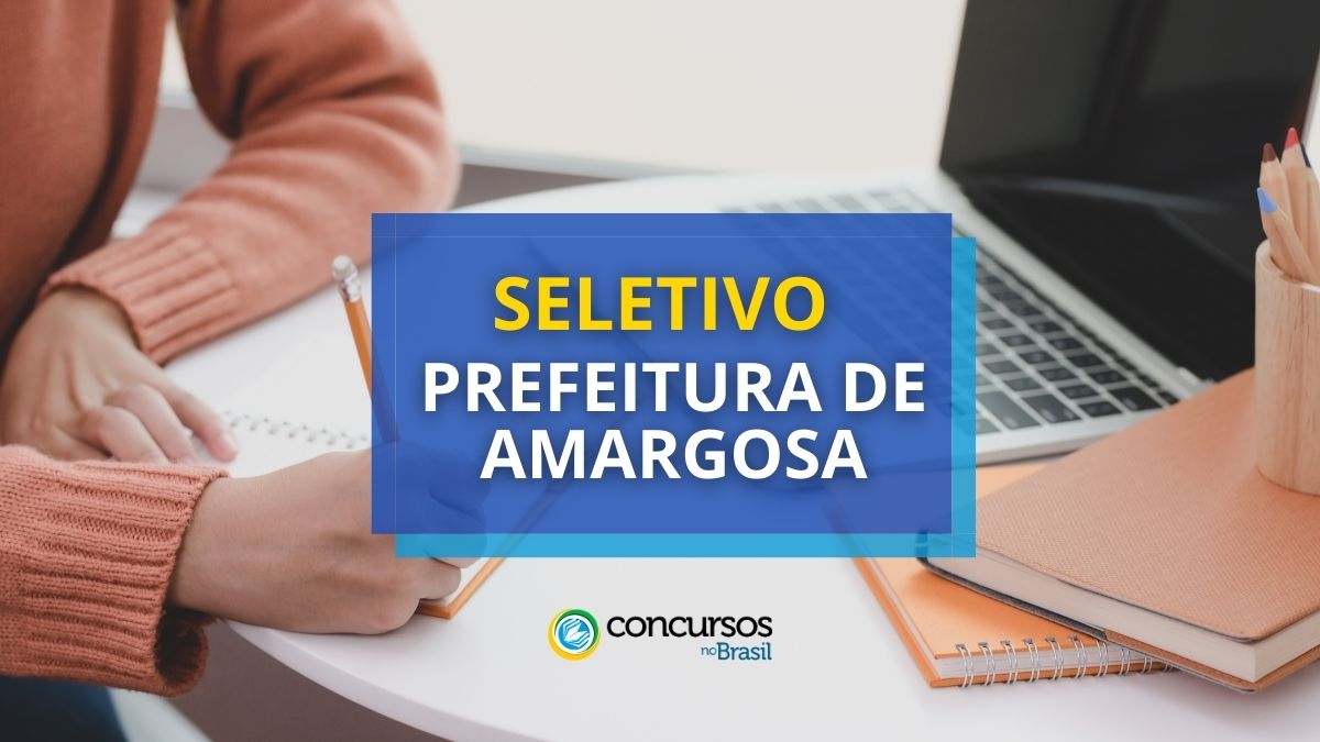 prefeitura de amargosa, processo seletivo amargosa, processo seletivo prefeitura de amargosa, concursos ba