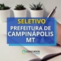 Prefeitura de Campinápolis - MT abre chamada pública