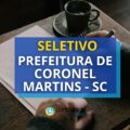 Prefeitura de Coronel Martins - SC: edital retificado