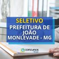 Prefeitura de João Monlevade – MG abre mais um processo seletivo