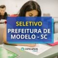 Prefeitura de Modelo – SC abre vagas de estágio em seletivo