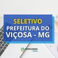 Prefeitura de Viçosa – MG abre processo seletivo para estagiários