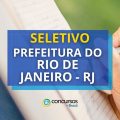 Prefeitura do Rio de Janeiro – RJ abre processo seletivo; 950 vagas