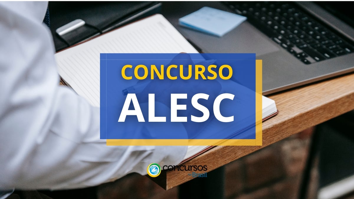 Concurso ALESC oferece vencimento de R$ 12,4 mil