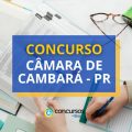 Concurso Câmara de Cambará – PR: edital e inscrições