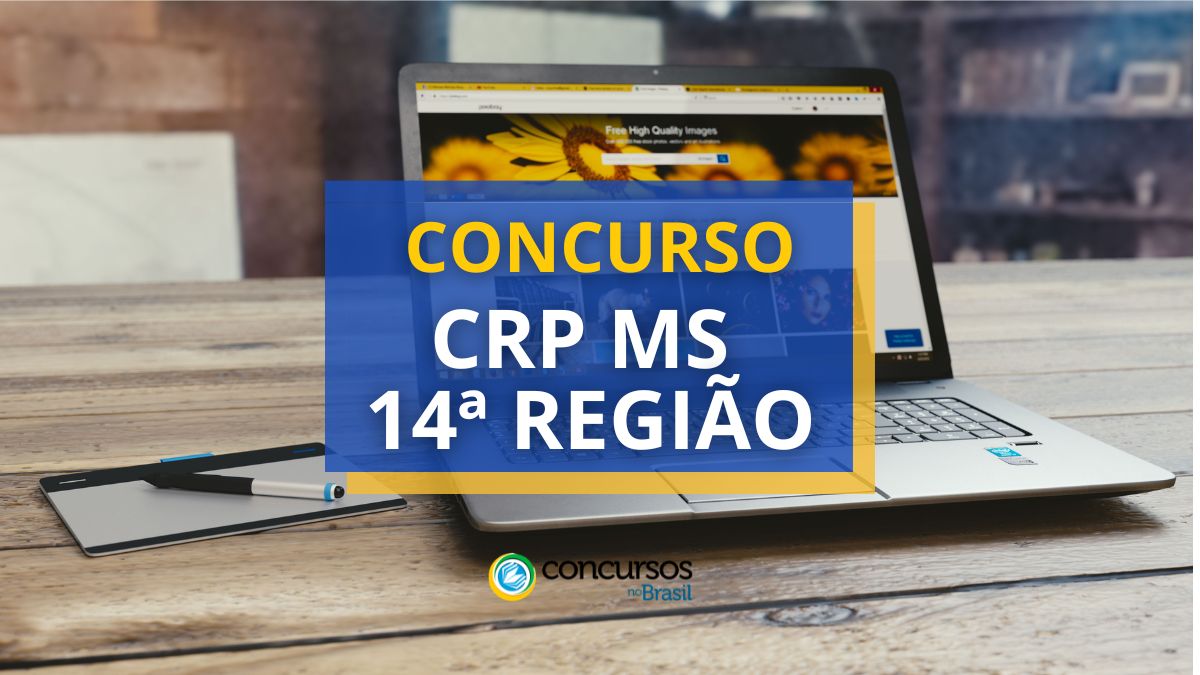 Concurso CRP MS, Concurso CRP 14ª Região, vagas concurso CRP MS, CRP 14ª Região, CRP MS.