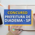 Concurso Prefeitura de Diadema – SP é retificado; 157 vagas