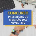 Concurso Prefeitura de Ribeirão das Neves – MG: edital