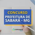 Concurso Prefeitura de Sabará – MG: vagas para guardas