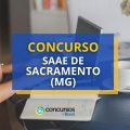 Concurso SAAE de Sacramento – MG 2024: edital retificado