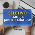 EMURJA – SP abre processo seletivo com vagas pela CLT