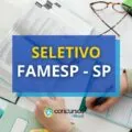 Famesp - SP lança 12 editais de processo seletivo; até R$ 5,5 mil