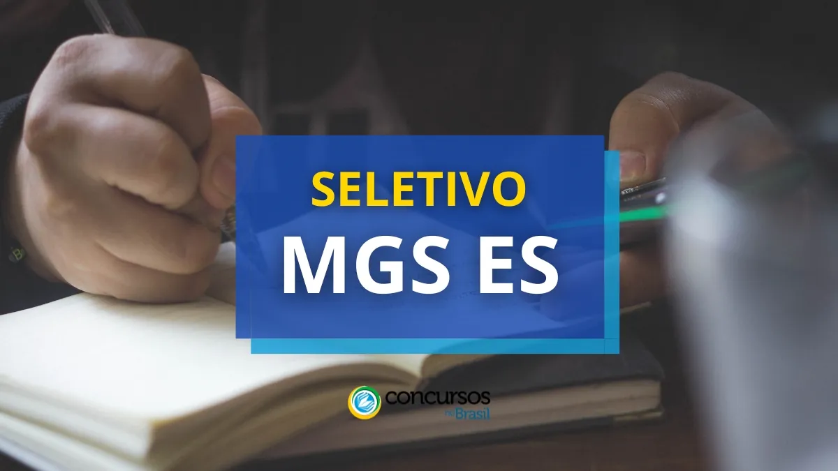 MGS ES abre novo edital de seletivo para nível médio