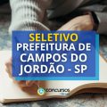 Prefeitura de Campos do Jordão – SP: até R$ 6 mil em seletivo