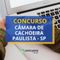 Concurso Câmara de Cachoeira Paulista – SP: até R$ 6,6 mil