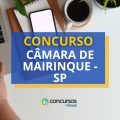 Concurso Câmara de Mairinque – SP: até R$ 5,2 mil