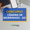 Concurso Câmara de Morrinhos – GO abre mais de 100 vagas