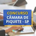 Concurso Câmara de Piquete – SP: editais e inscrições