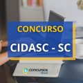 Concurso CIDASC – SC: edital e inscrição; R$ 7,6 mil mensais