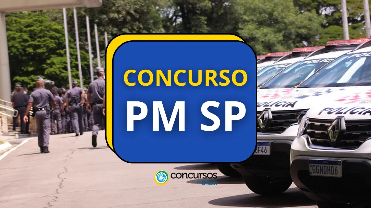 Concurso PM SP abre 2,7 mil vagas para Soldado