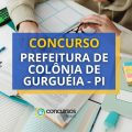 Concurso Prefeitura de Colônia do Gurguéia – PI: até R$ 7,2 mil