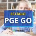 Estágio PGE GO: processo seletivo com até 165 vagas