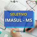 IMASUL – MS abre processo seletivo; R$ 7,2 mil mensais