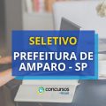 Prefeitura de Amparo – SP abre 10 vagas em seletivo