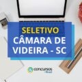 Câmara de Videira - SC anuncia edital de processo seletivo