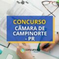 Concurso Câmara de Campinorte - GO: até R$ 4,5 mensais