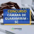 Concurso Câmara de Guaramirim – SC: ganhos de até R$ 10,1 mil