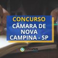 Concurso Câmara de Nova Campina – SP: veja edital e inscrição